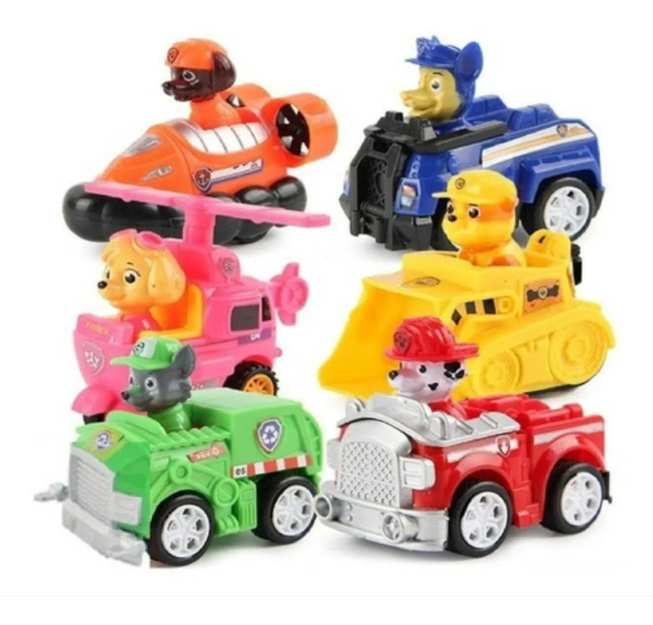 Patrulla Canina Paw Patrol X6 Cars