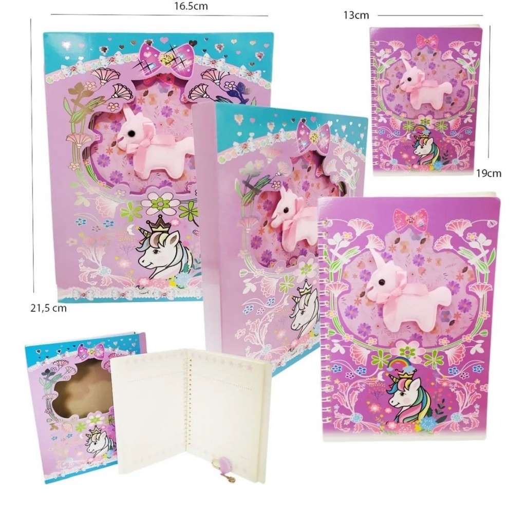 Diario Pony Cuaderno Juguete Jugueteria Juegos Juego Morado