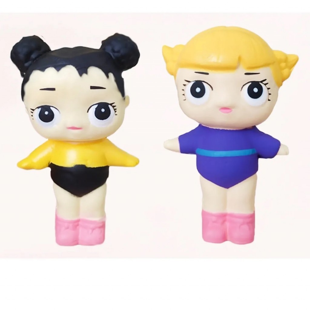 Squishy Muñeca Lol Decoración Antiestres Jugueteria Negro