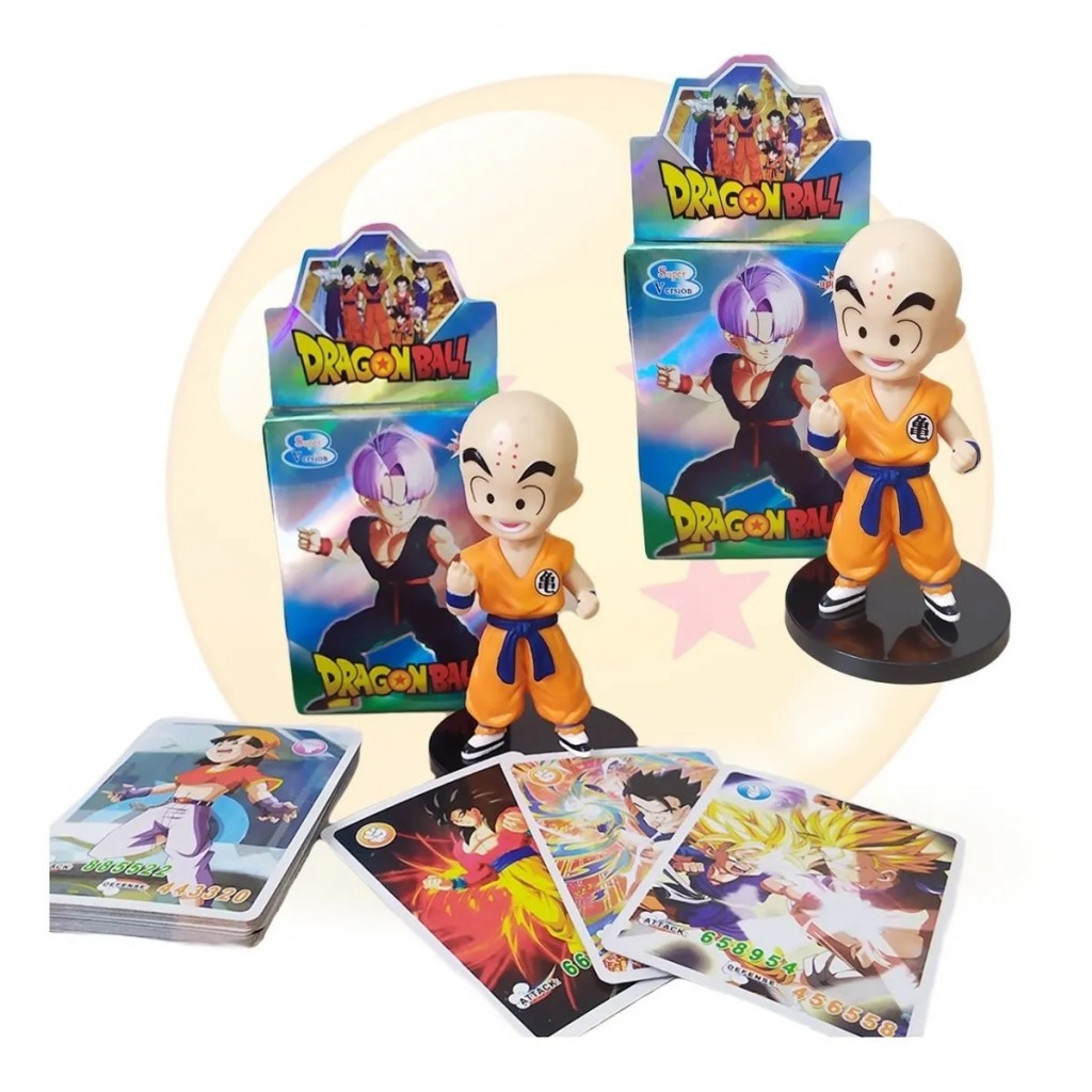 Dragon Ball Figura Krilin Niño Juguetes Didactico Jugueteria