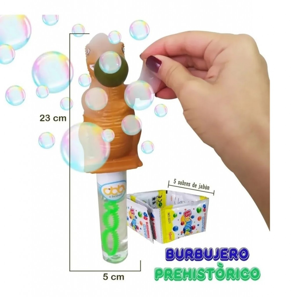 Burbujero Dinosaurio Ventilador Juguete Juegos Jugueteria