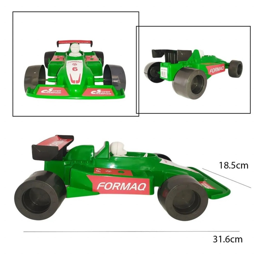 Carro Tipo Formula Uno Verde Juguete Jugueteria  DJ786-2