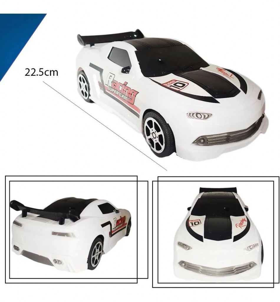 Carro Carreras Sorpresa Fricción Juguete Jugueteria AMARILLO