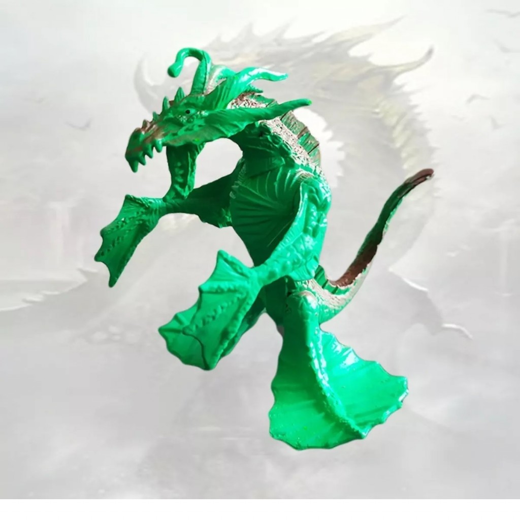 Dragon Dinosaurio Gárgolas Juguete Didáctico Juguetería C/u Verde DJ2054J