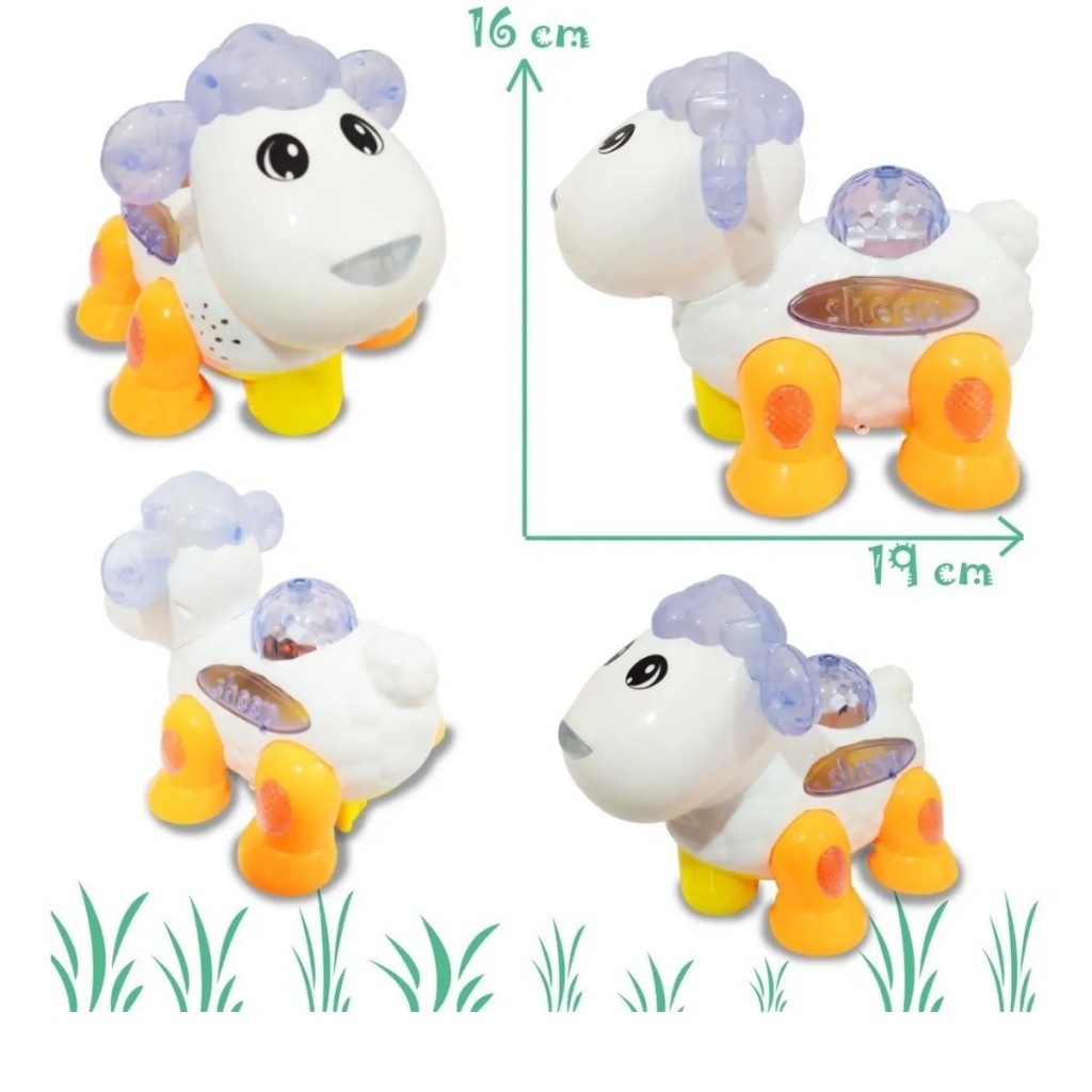 Carro Oveja Sonidos Luz Juguete Jugueteria Juegos