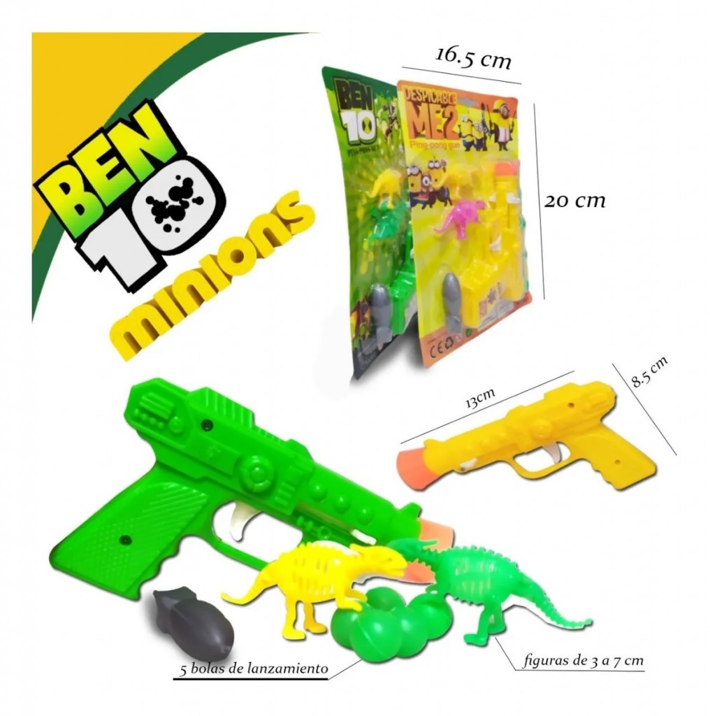 Pistola Balines Infantil Juguete Jugueteria Juegos