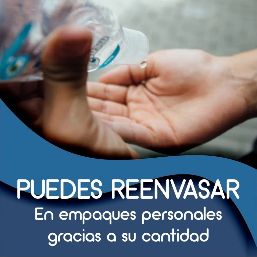 Gel Antibacterial Medicinal Salud Gel Antiséptico Manos