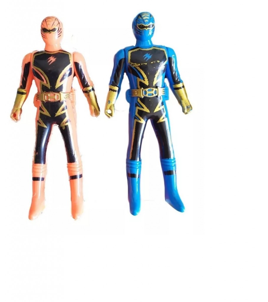 Power Rangers Figuras X5 Juguete Niños Juguetería Acartonado DJ516