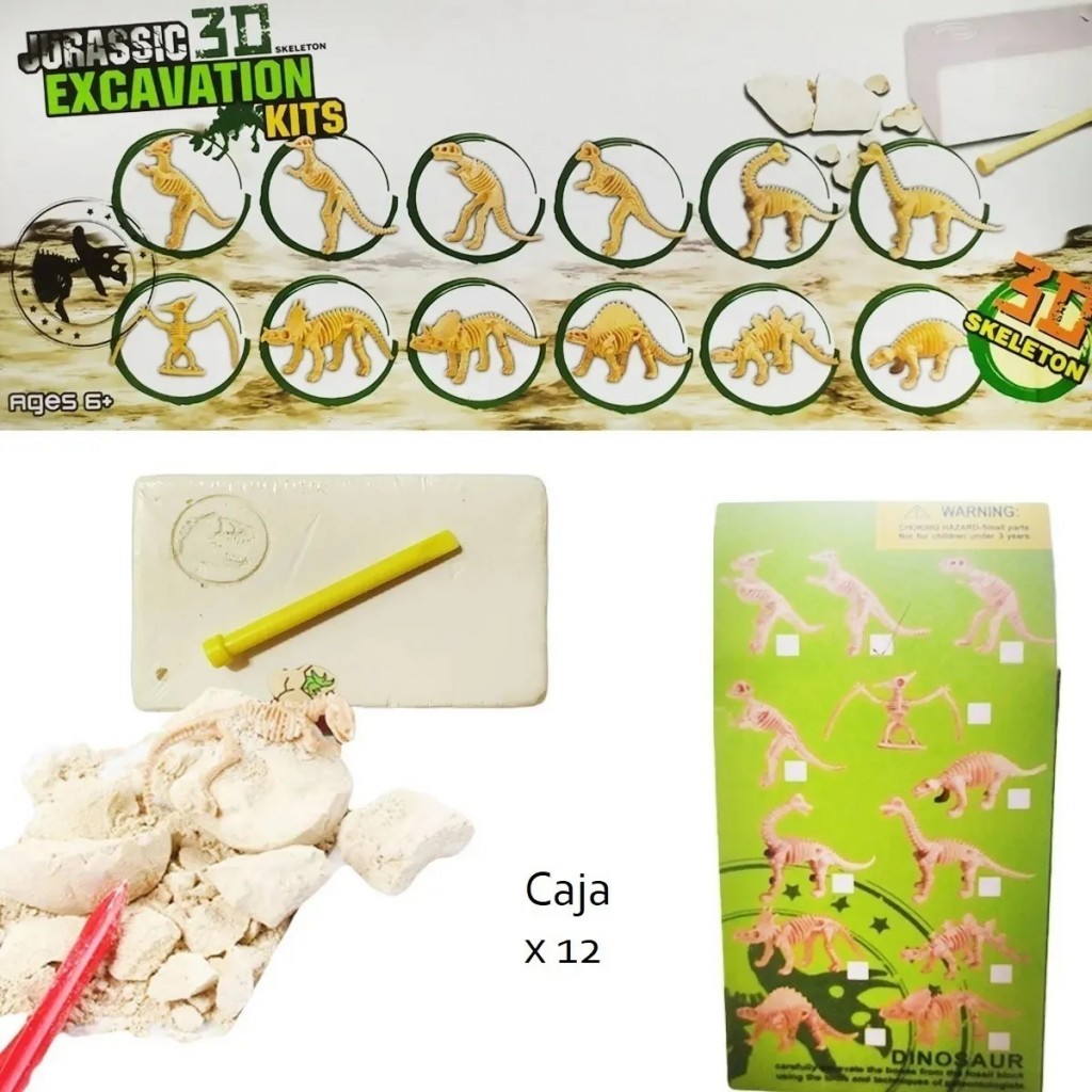 Dinosaurio Excavación Fósil Juego Jugueteria Didáctico Juego DJ577