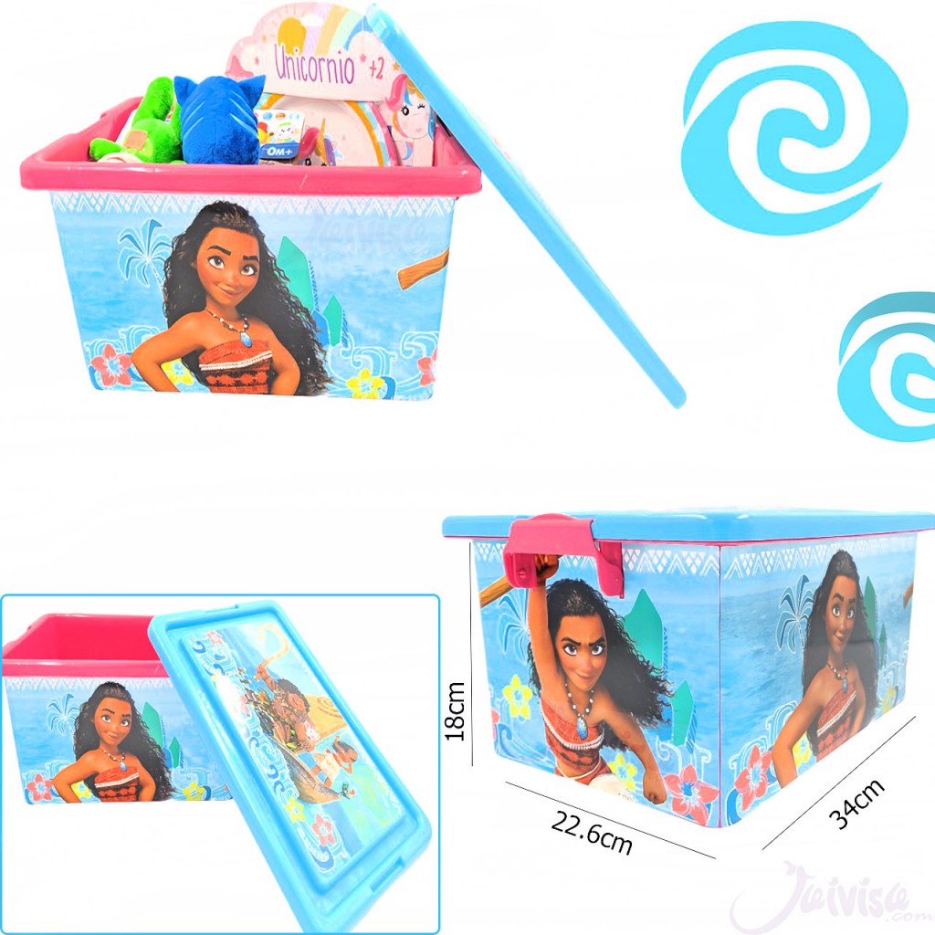 Organizador Moana Juegos Juguetes Jugueterias Decoracion DJ2811