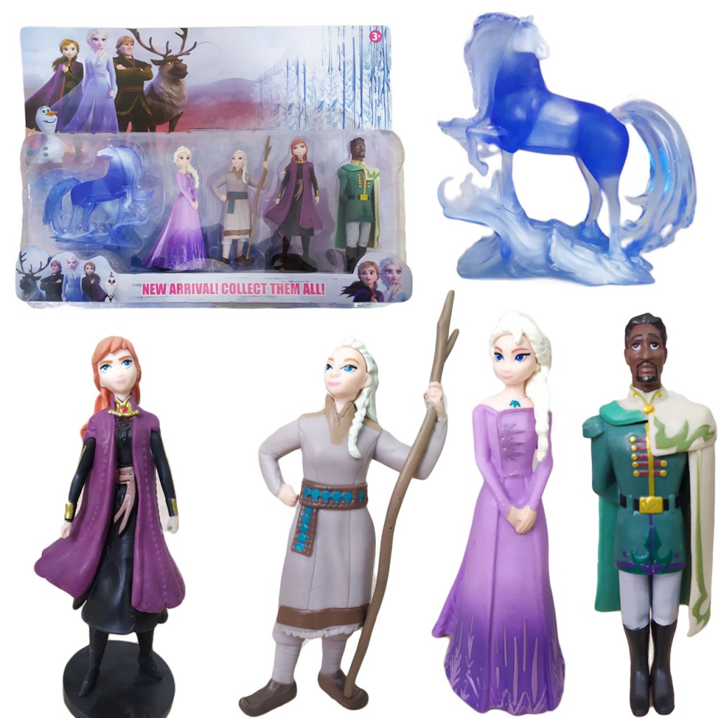 Frozen Figuras Muñecas Juguete Colección Jugueteria Juegos Set2 DJ2673