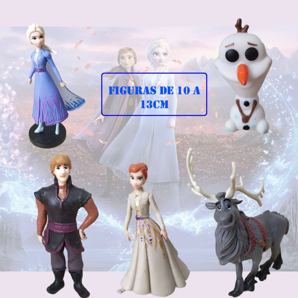 Frozen Figuras Muñecas Juguete Colección Jugueteria Juegos DJ2673