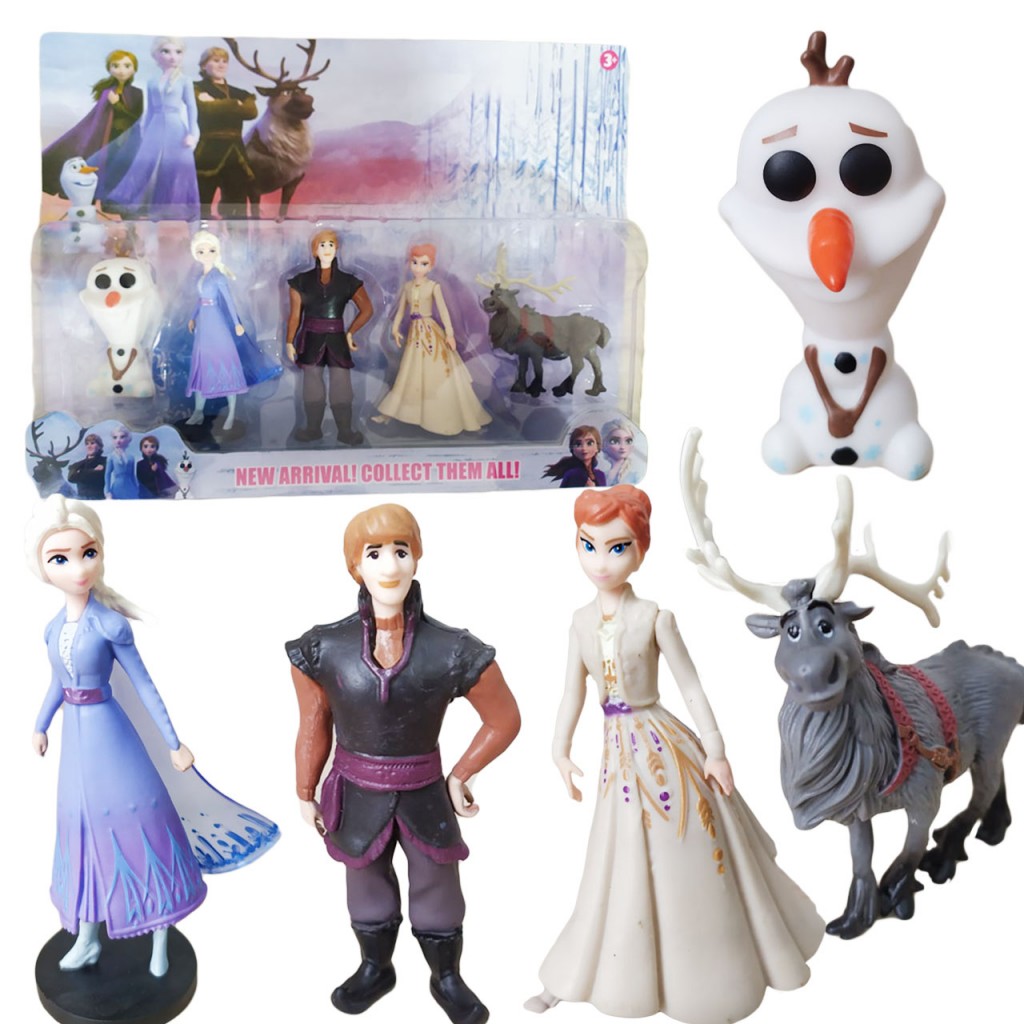 Frozen Figuras Muñecas Juguete Colección Jugueteria Juegos Set1DJ2673