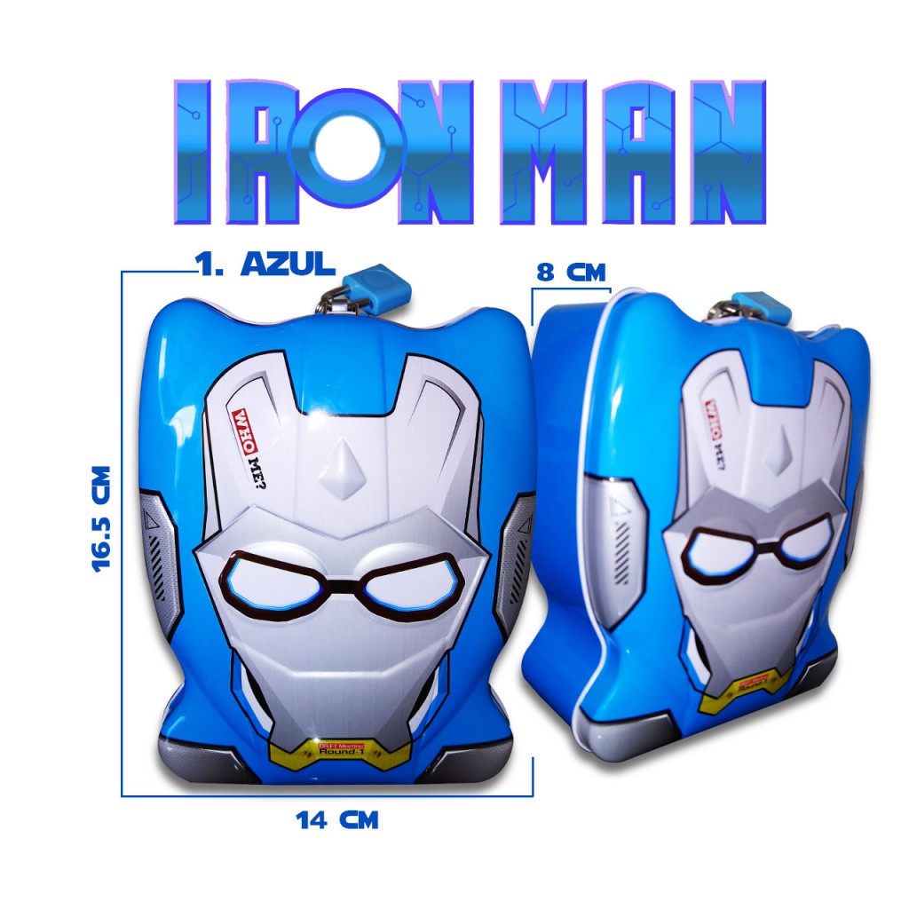 Iron Man Alcancía Avengers Juegos Colección Jugueteria Niños DJ3748