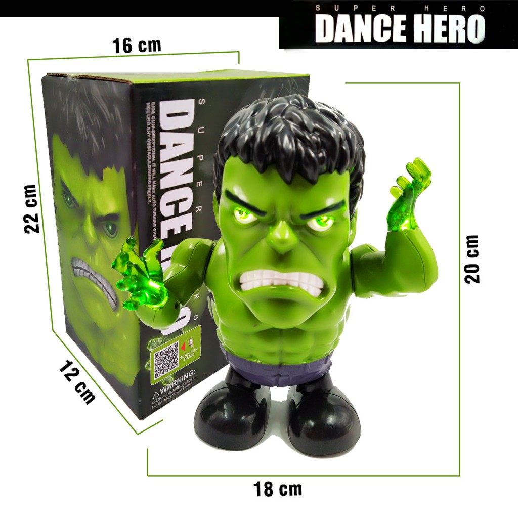Hulk Niño Juguete Avengers Jugueteria Luz Sonido Didáctico
