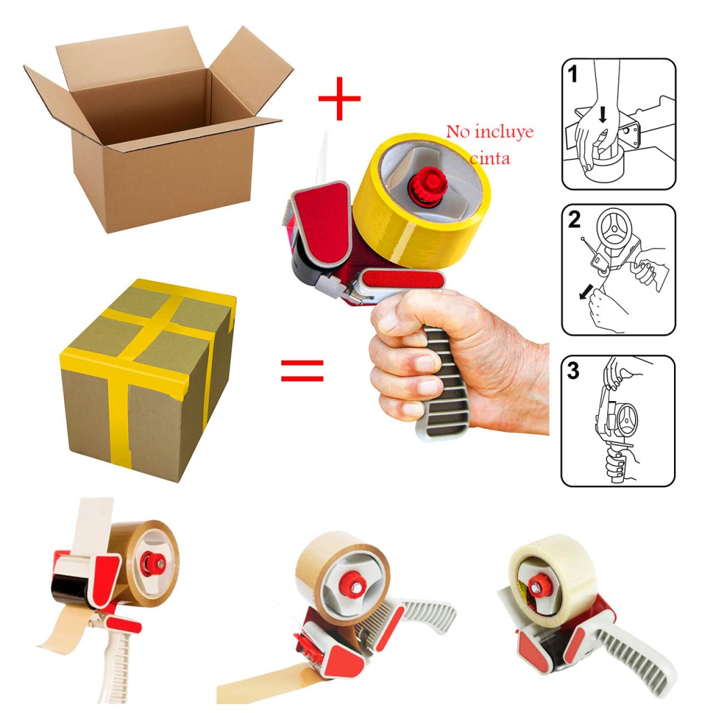 Dispensador Cinta Trabajo Hogar Empaque Cajas  DJ3000-176