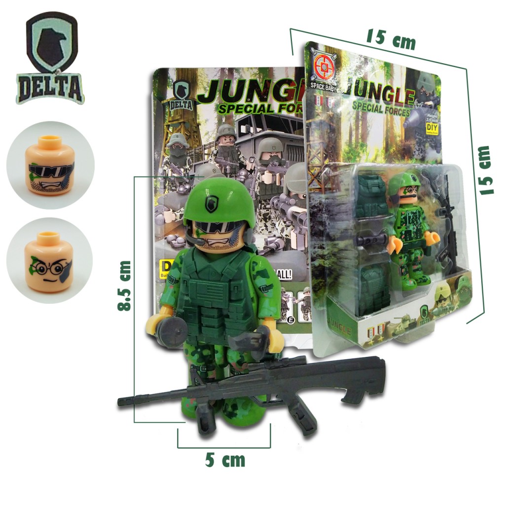 Soldado Armable Juegos Y Juguetes Muñeco Didáctico Niños