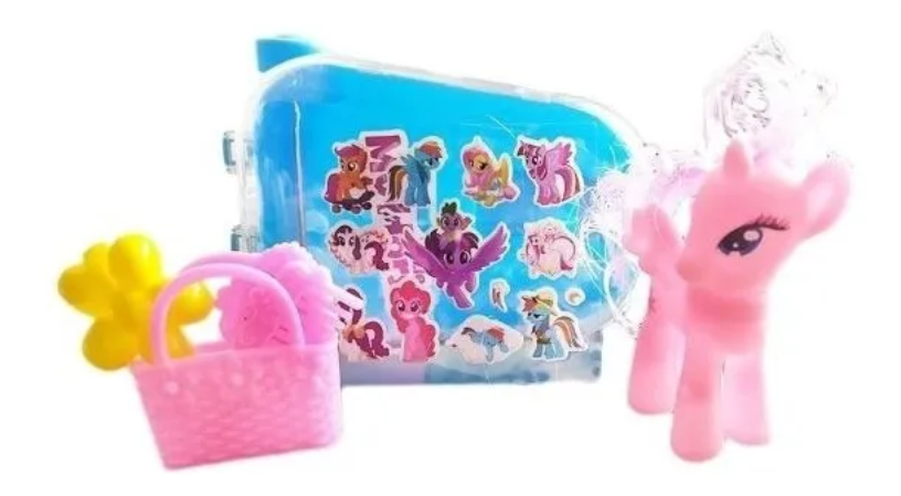 Unicornio Little Pony Juguete Peinar X 3 Uds Jugueteria