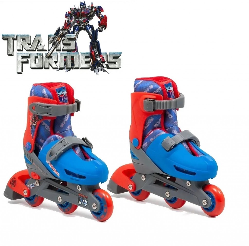 Patines Niño En Linea Transformers Original Ts 27a30 2 En 1