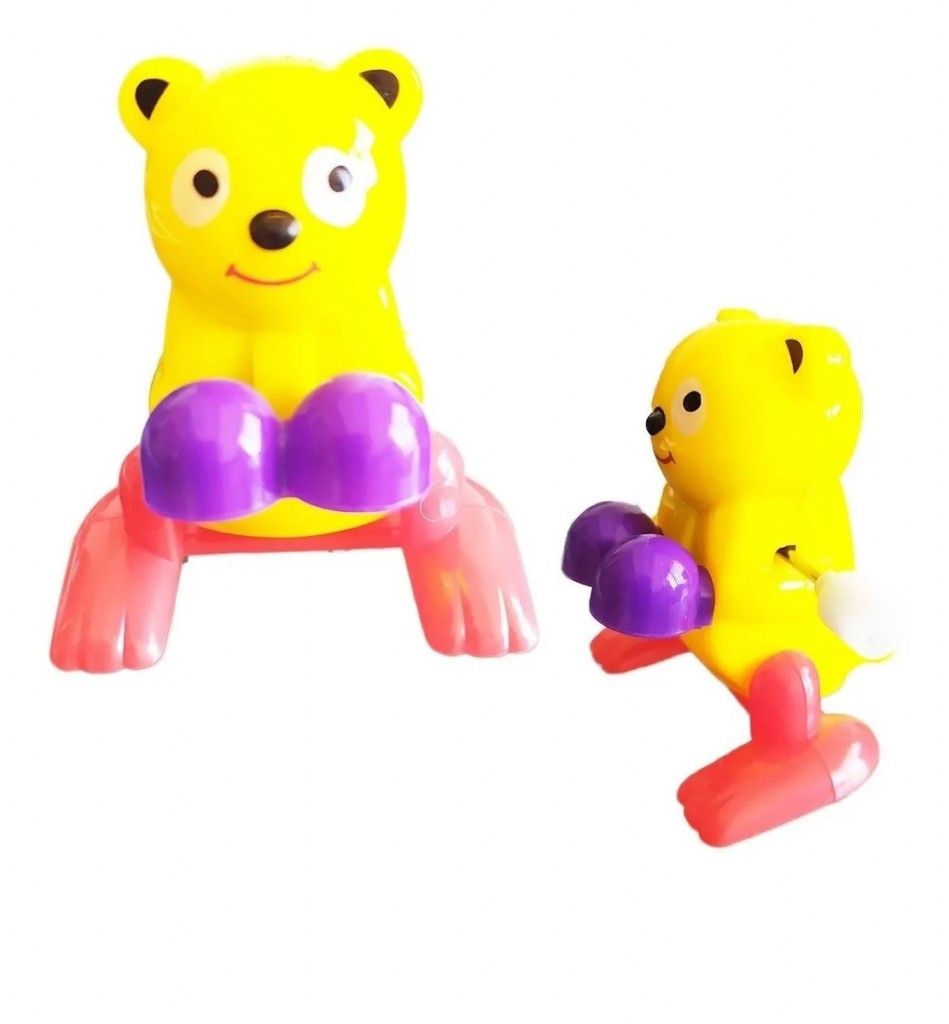 Animales Maromeros Didáctico X4 Más Pelota Luz Juguetería