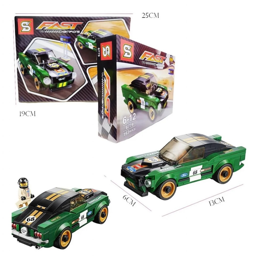 Carro Armable Juguetes Jugueteria Didáctico Juegos