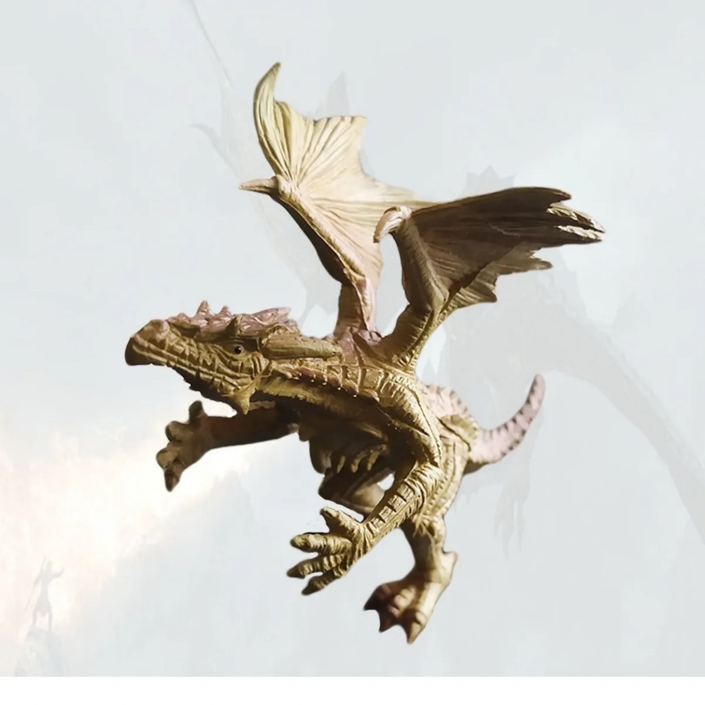 Dragon Dinosaurio Gárgolas Juguete Didáctico Juguetería C/u Verde DJ2054J