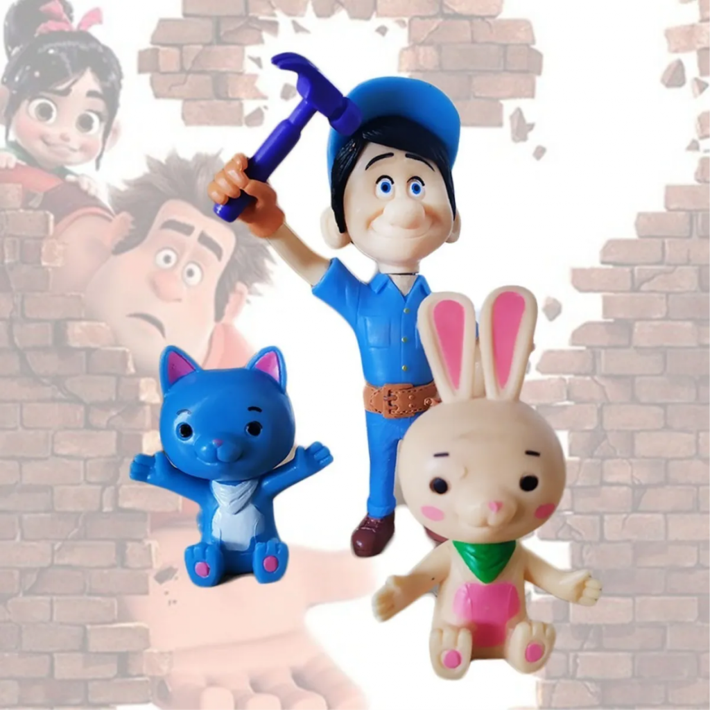 Ralph El Demoledor Vanellope Jugueteria Figuras X7 Juguete