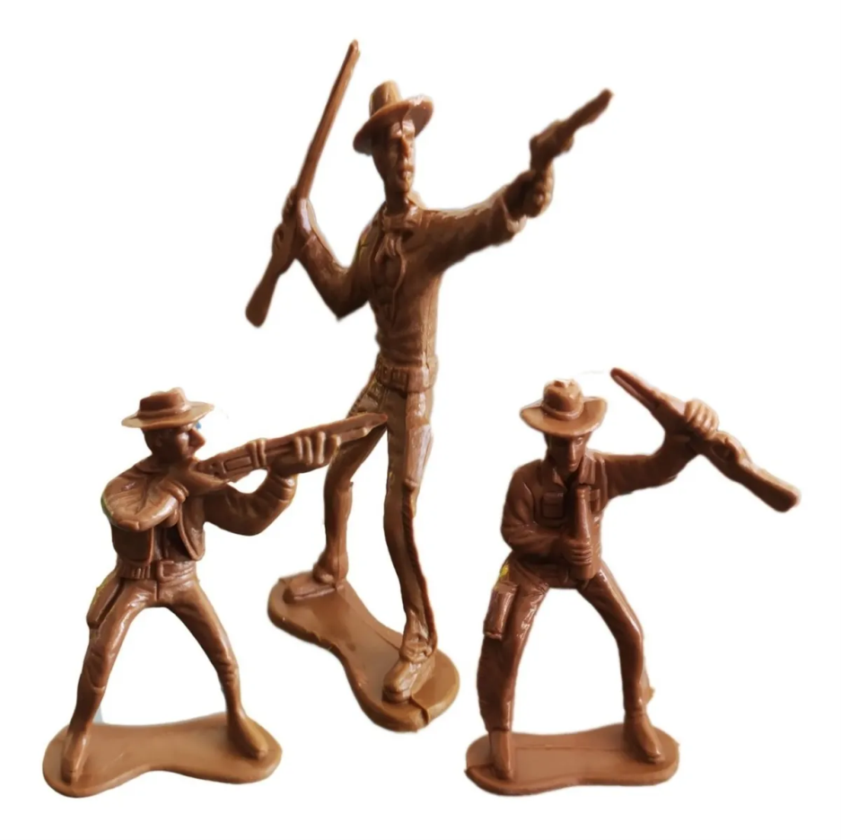 Soldados Vaqueros Juguete Didáctico Figuras Juguetería
