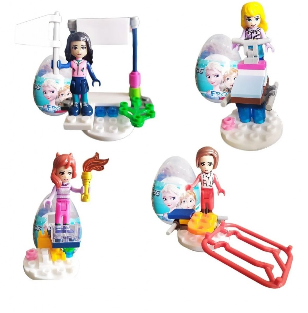 Frozen Armable Juguete Didáctico Niña Juguetería Coleccion