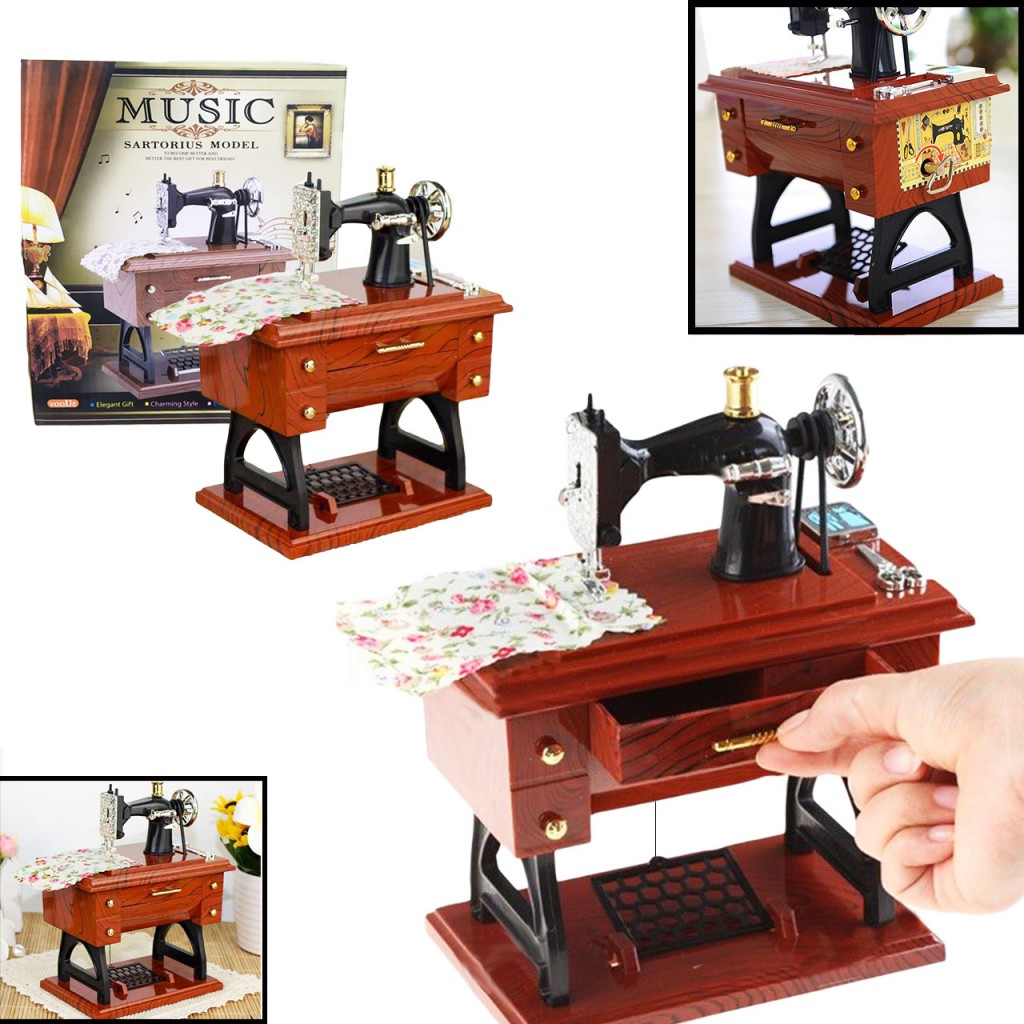 Maquina De Coser Musical Hogar Decoración Accesorios DJ2686