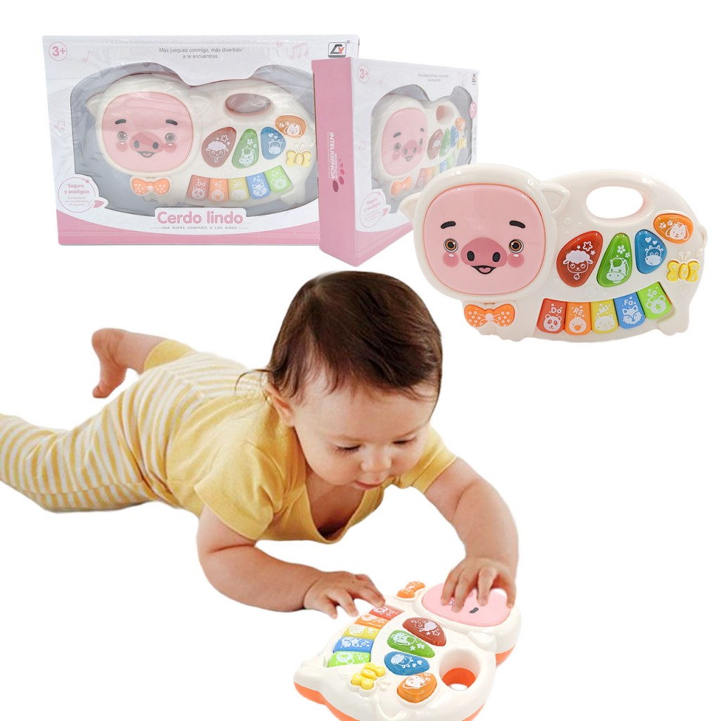 Piano Niños Musical Aprendizaje Juguete Jugueteria Didactico