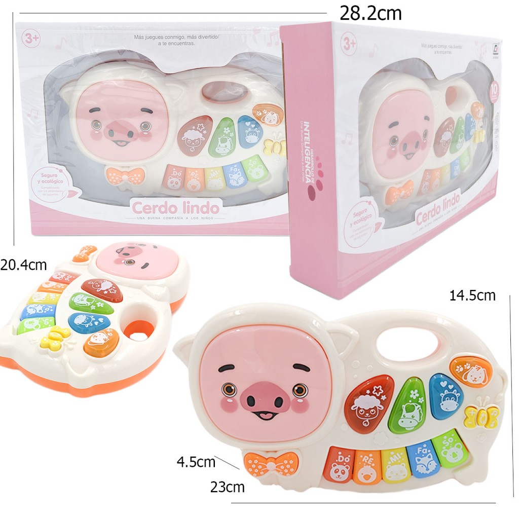 Piano Niños Musical Aprendizaje Juguete Jugueteria Didactico