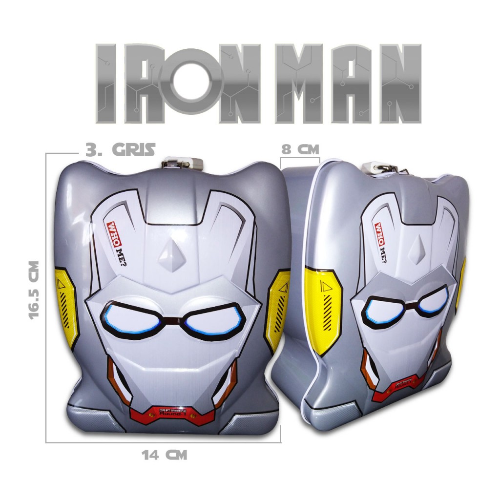 Iron Man Alcancía Avengers Juegos Colección Jugueteria Niños DJ3748