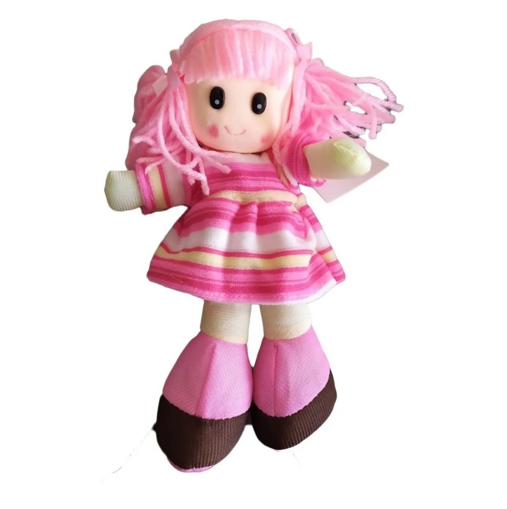 Muñeca Trapo para Niñas Morado DJ504