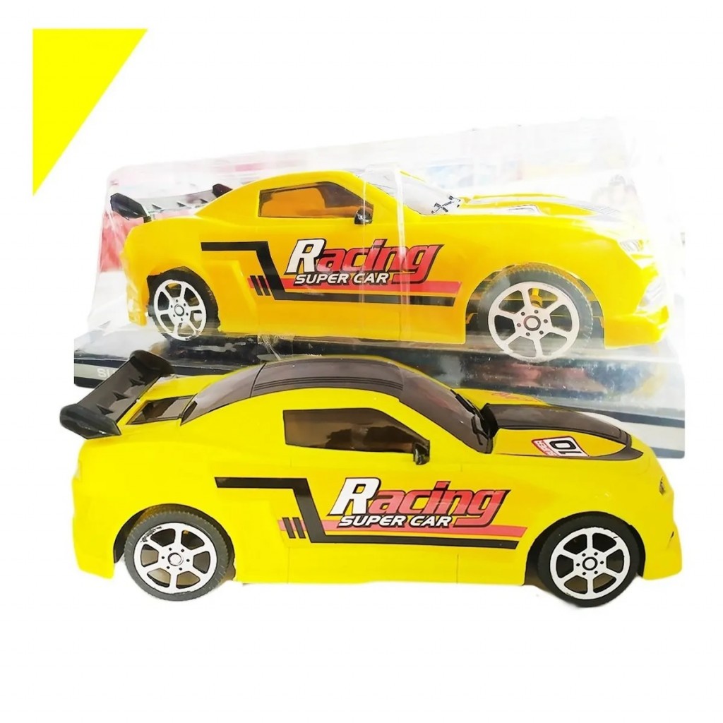 Carro Carreras Sorpresa Fricción Juguete Jugueteria AMARILLO