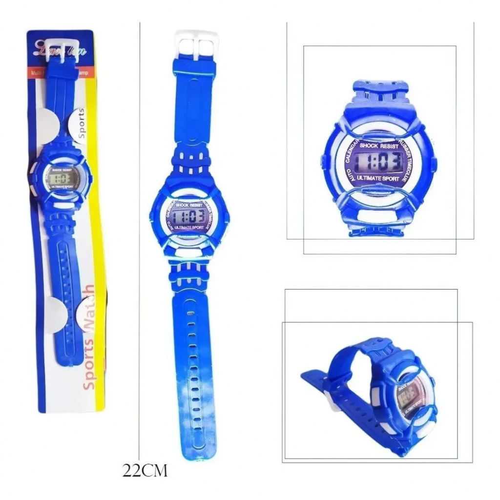 Reloj Niño Juguete Led Digital Jugueteria Pulso