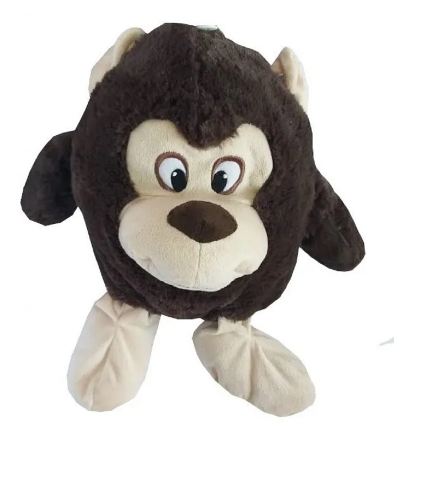 Peluche Mono Bolita Mico Antialérgico Hermoso 38cm Juguetes DJ696