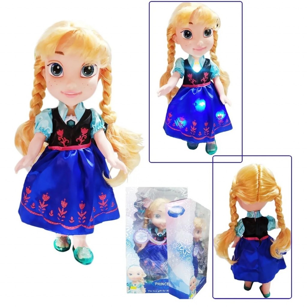 Frozen Vestido Magico Muñeca Juguete Jugeteria Didacticos