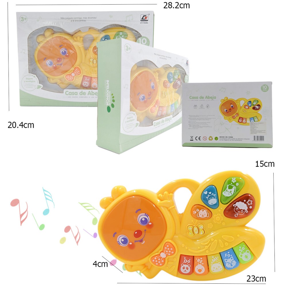 Piano Musical Bebe Aprendizaje Jugueteria Juguete Didactico