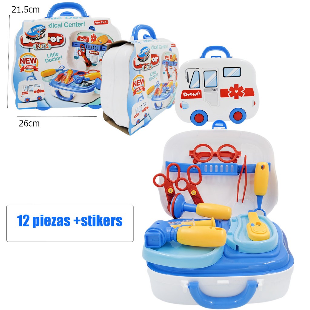 Doctora Maleta Juguetes Jugueteria Juegos Didactico Unisex DJ3765A-4