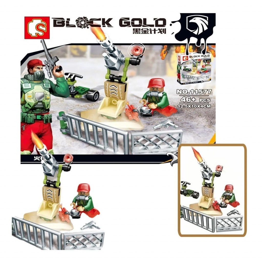 Rompecabezas Didactico Militar Juguete Armable Jugueteria