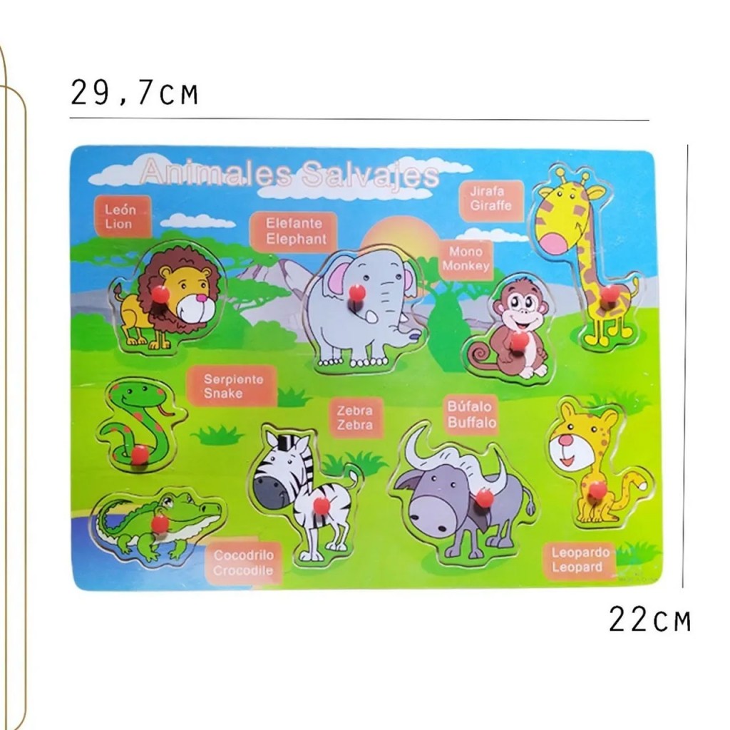 Rompecabezas Aprendizaje Juguetes Jugueteria Didáctico