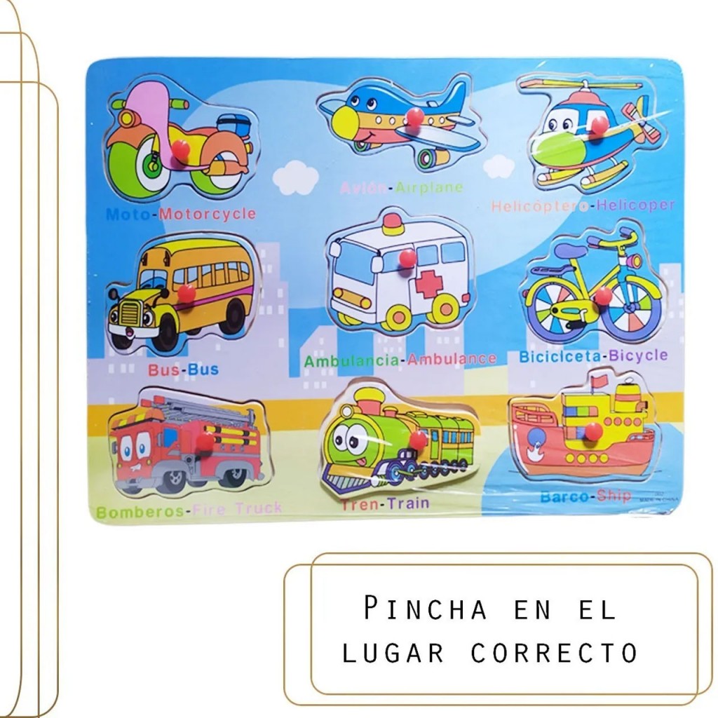 Rompecabezas Aprendizaje Juguetes Jugueteria Didáctico