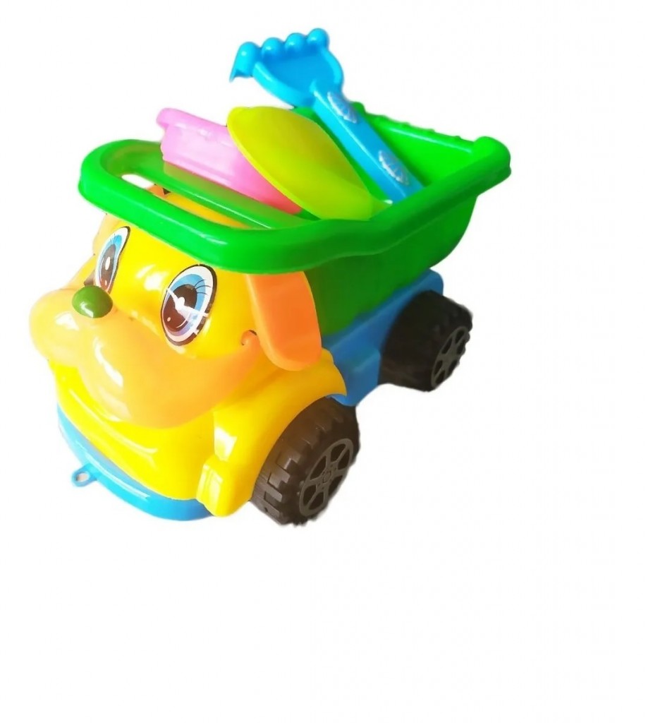 Carro Volqueta Moto Animal X3 Juguete Didáctico Juguetería