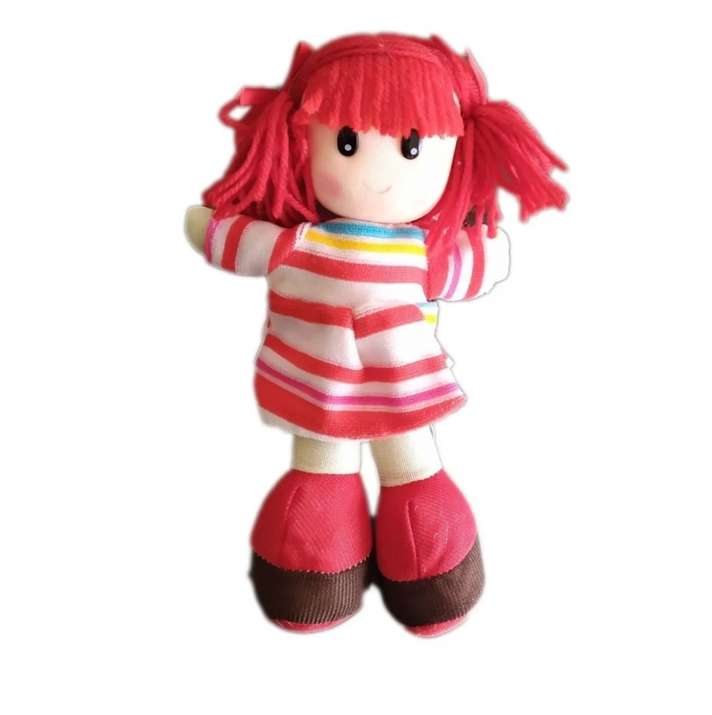 Muñeca Trapo para Niñas Morado DJ504