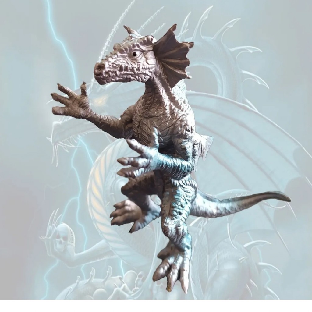 Dragon Dinosaurio Gárgolas Juguete Didáctico Juguetería C/u Verde DJ2054J