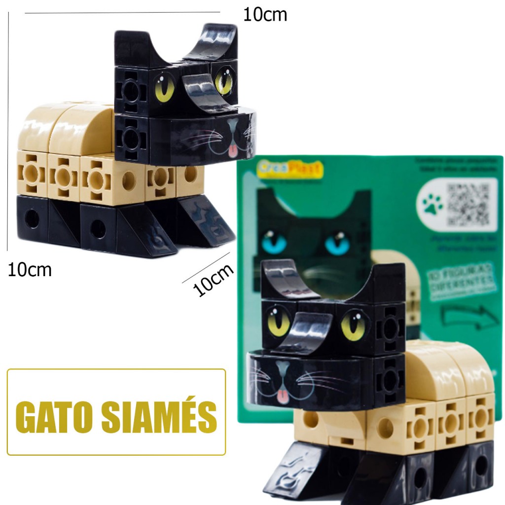 Gatos De Raza Armables Coleccion Juguete Juegos DJ260A