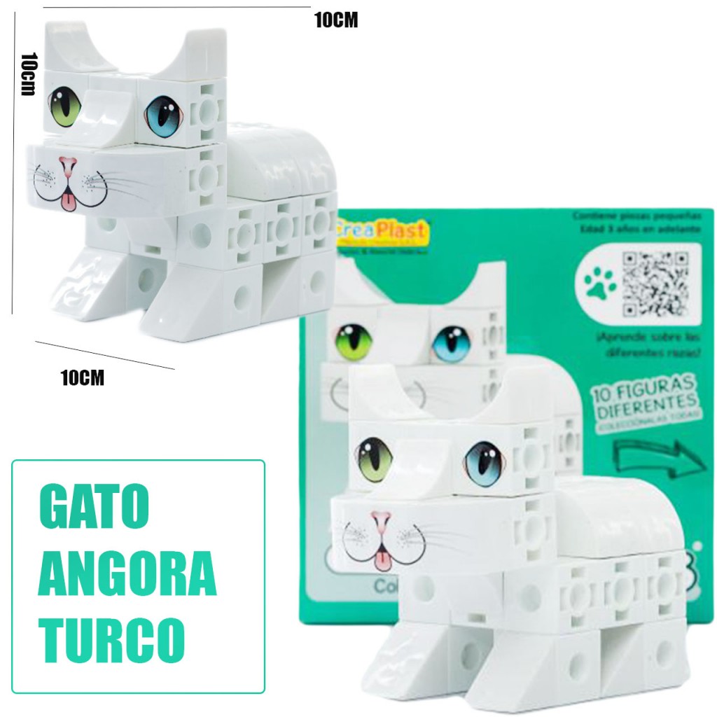 Gatos De Raza Armables Coleccion Juguete Juegos DJ260A