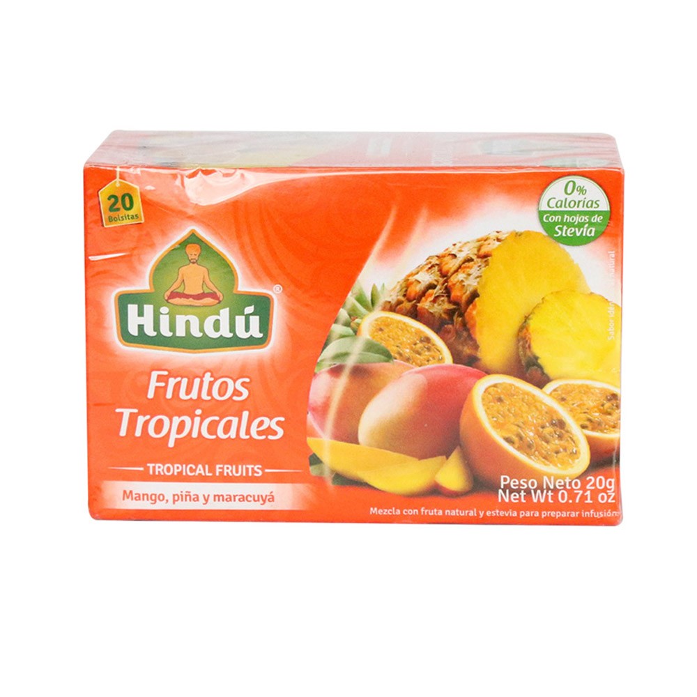 INFUSION FRUTOS TROPICALES HINDU *20GR