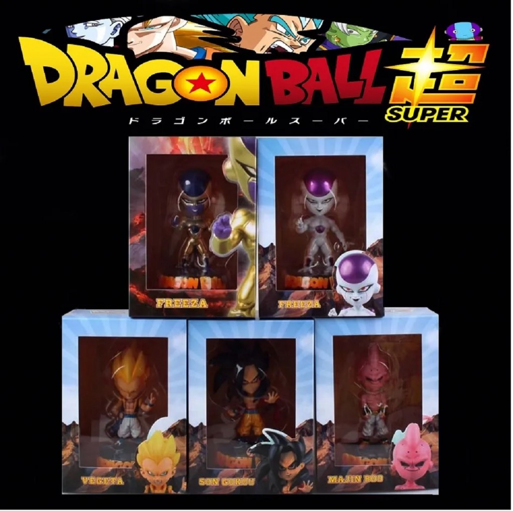 Dragon Ball Colección X5 Figura Juguetería